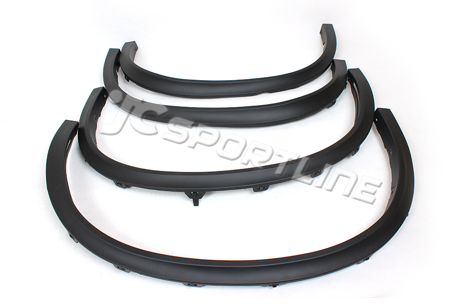 Black PP Wheel Arch Fender Flares for BMW X5 F15 Sport Utility 2013-2018